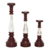 Rustic White and Red