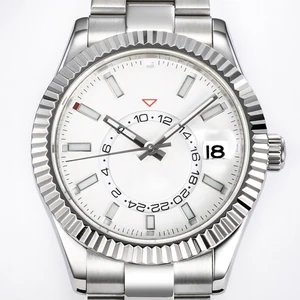 High-quality Classic Elegant Stainless Steel Retro Men's Mechanical Watch Waterproof Business Casual Luminous Automatic Watches