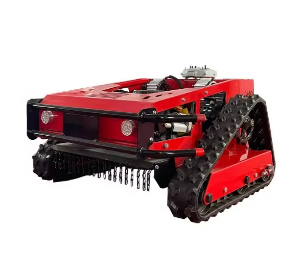 Smart Remote Control Gasoline Lawn Mowers Machine 452cc Mini Tractor
