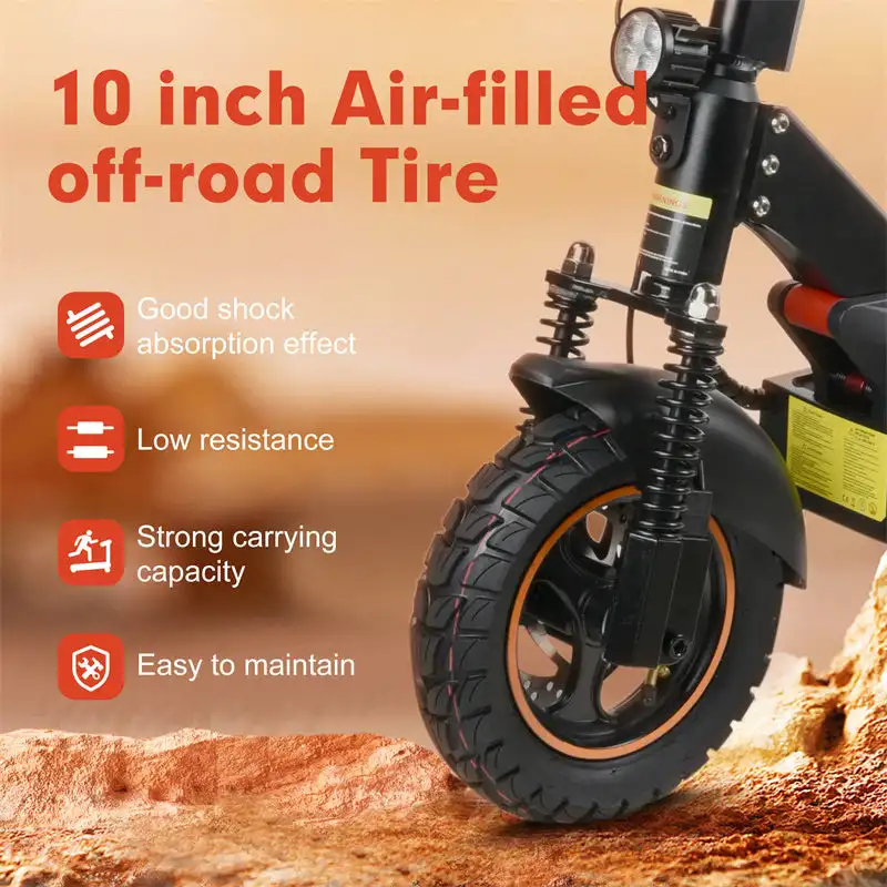 Mankeel MX-14 Offroad E-Scooter 10 Inch Tire 40km/h Max Speed 60km Range per Charge Removable 600w Power Battery Electrical Fuel