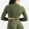 Army green long sleeve
