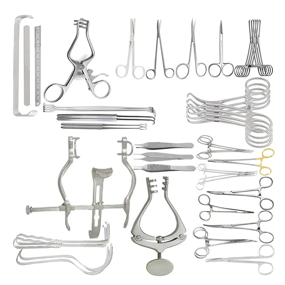 Laparotomy Instruments Set Basic Laparotomy 197 Pcs Laparotomy Set ...