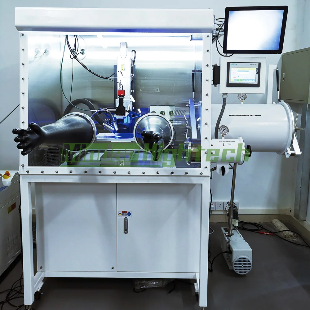 Single Work Station Single Side Vacuum Glove Box 