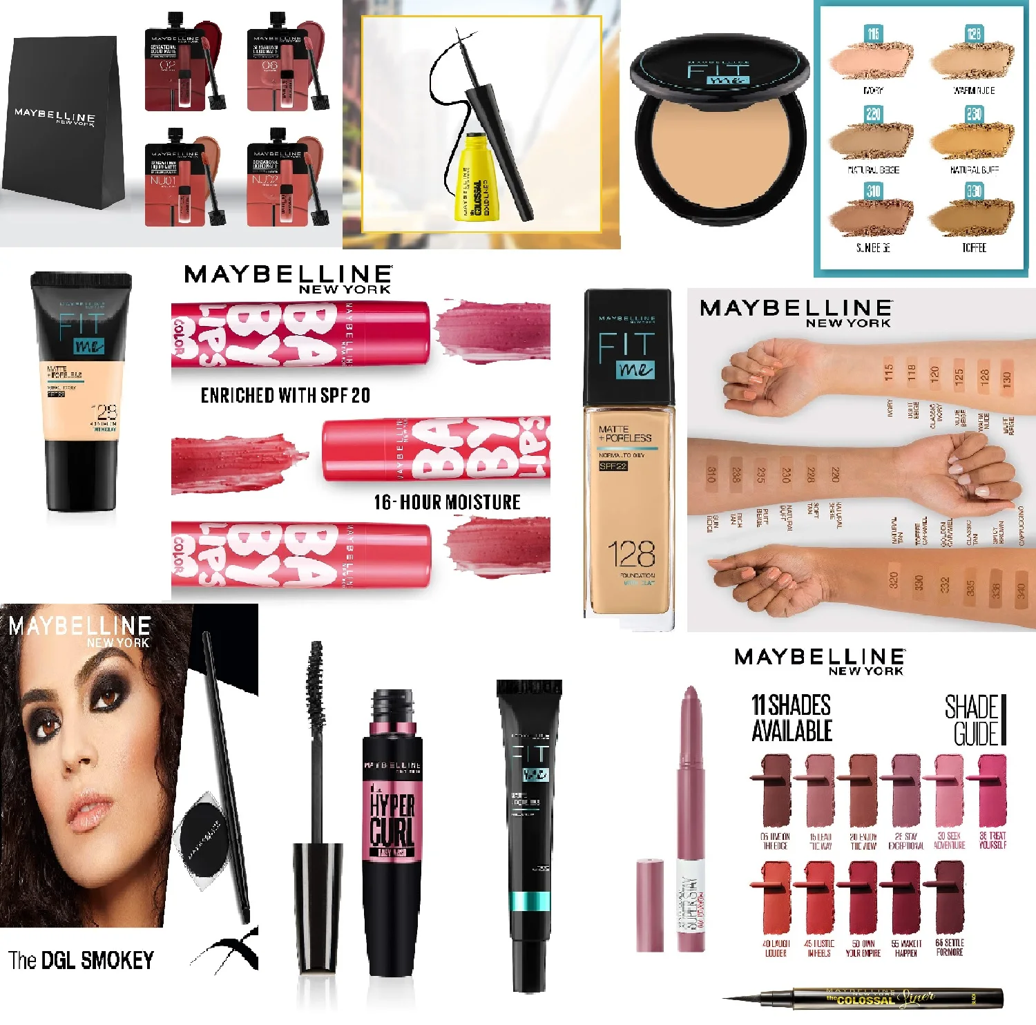 Maybelline Skin And Beauty Care Range Combo Gift Sets For Women In