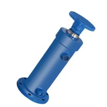 Hot Sale Single and Double Flange Piston Type Multi-stage Hydraulic Cylinder