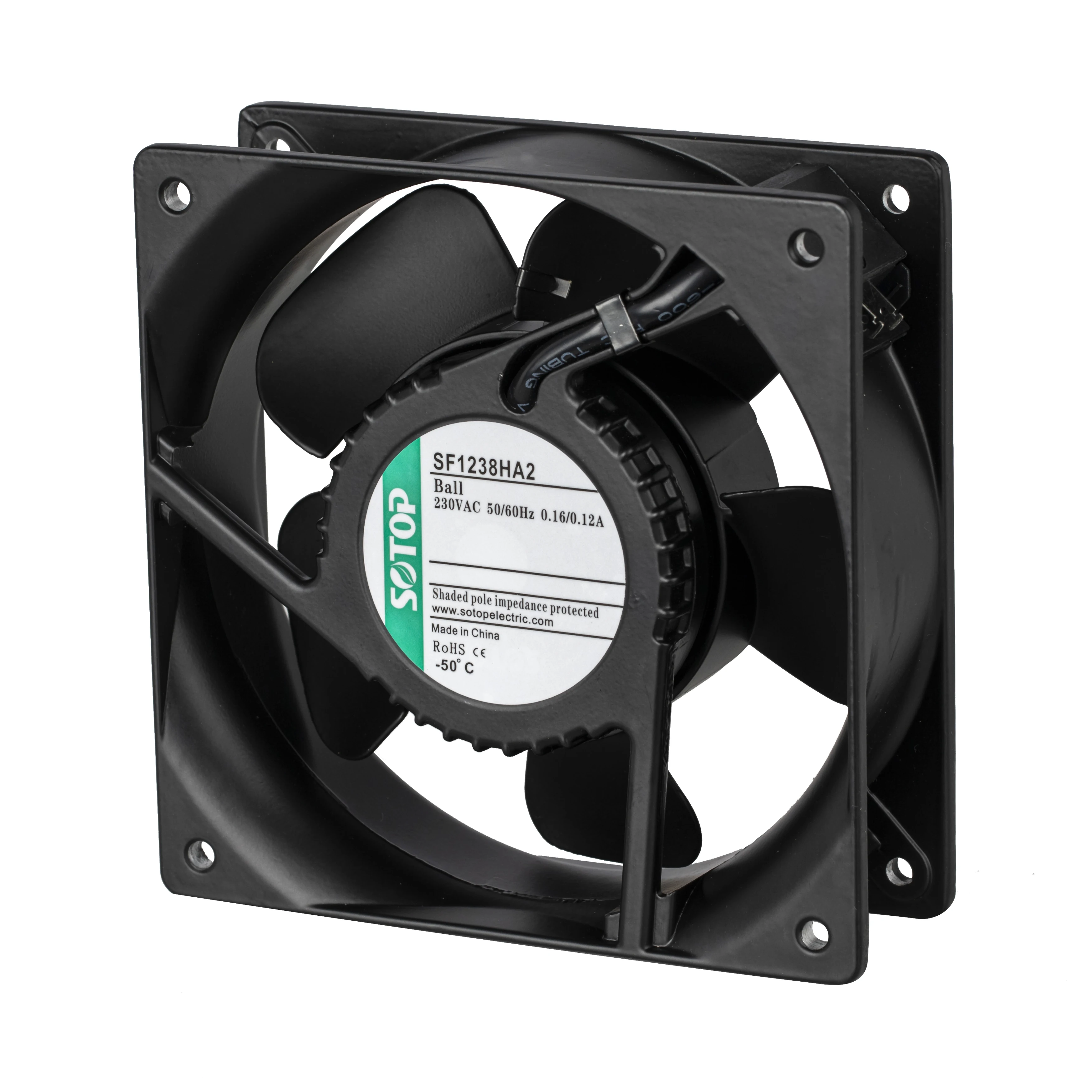 Industrial Axial Cooling Fan, SF1238, Aluminum, 120x120x38mm - detail 12