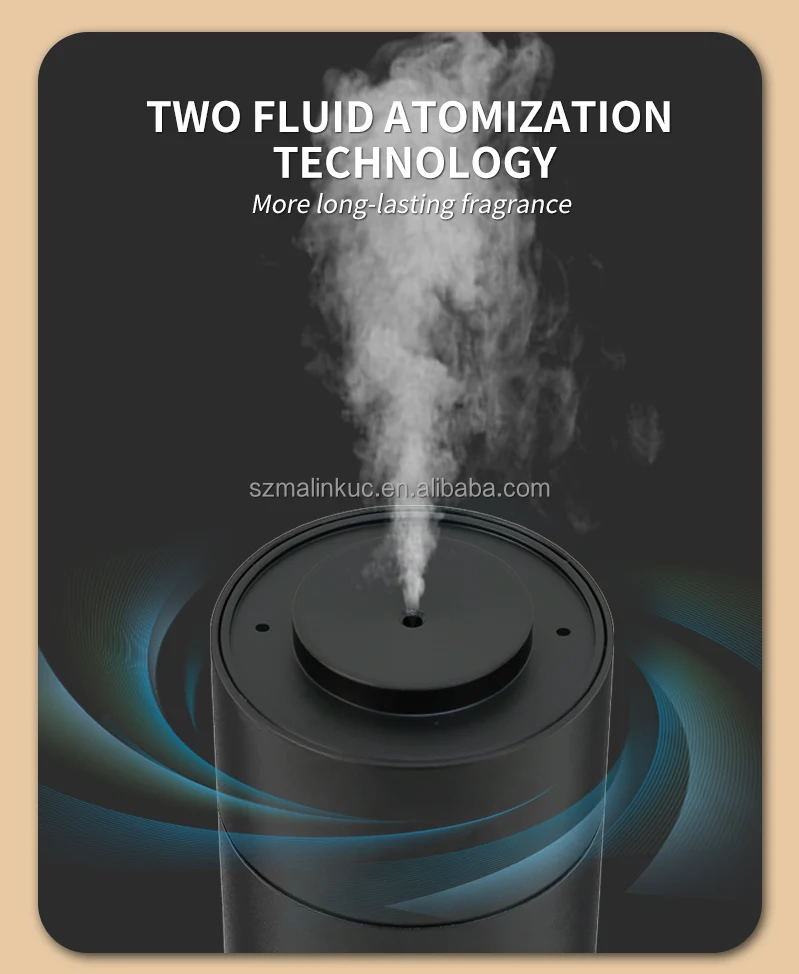 2024 Smart Aluminum Scent Diffuser - App Control & Pet Friendly