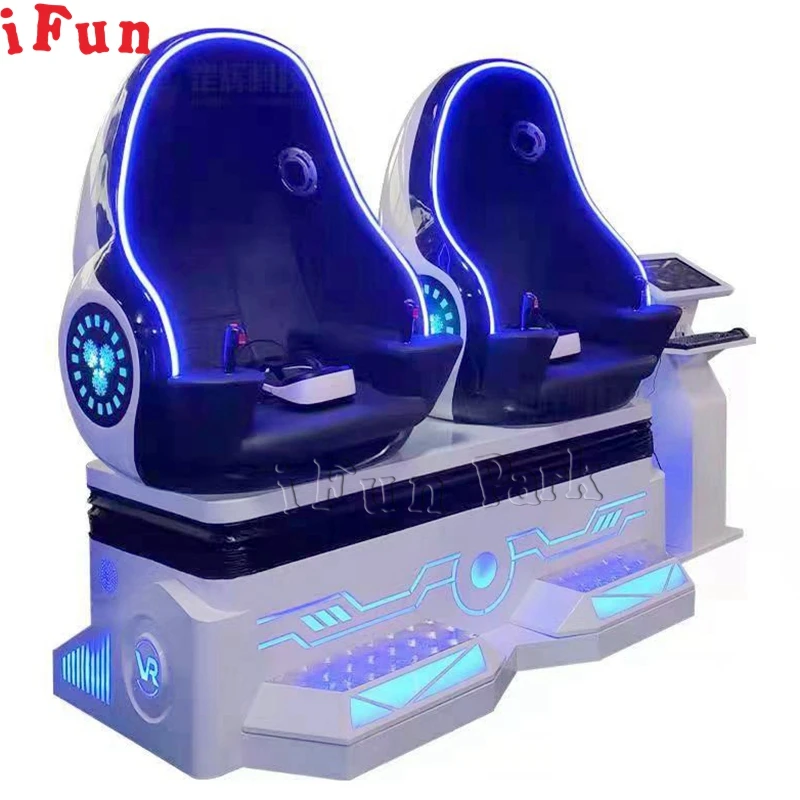 9D VR Egg Virtual Reality Thrilling Interactive Game multi games 2 players VR Game Machine