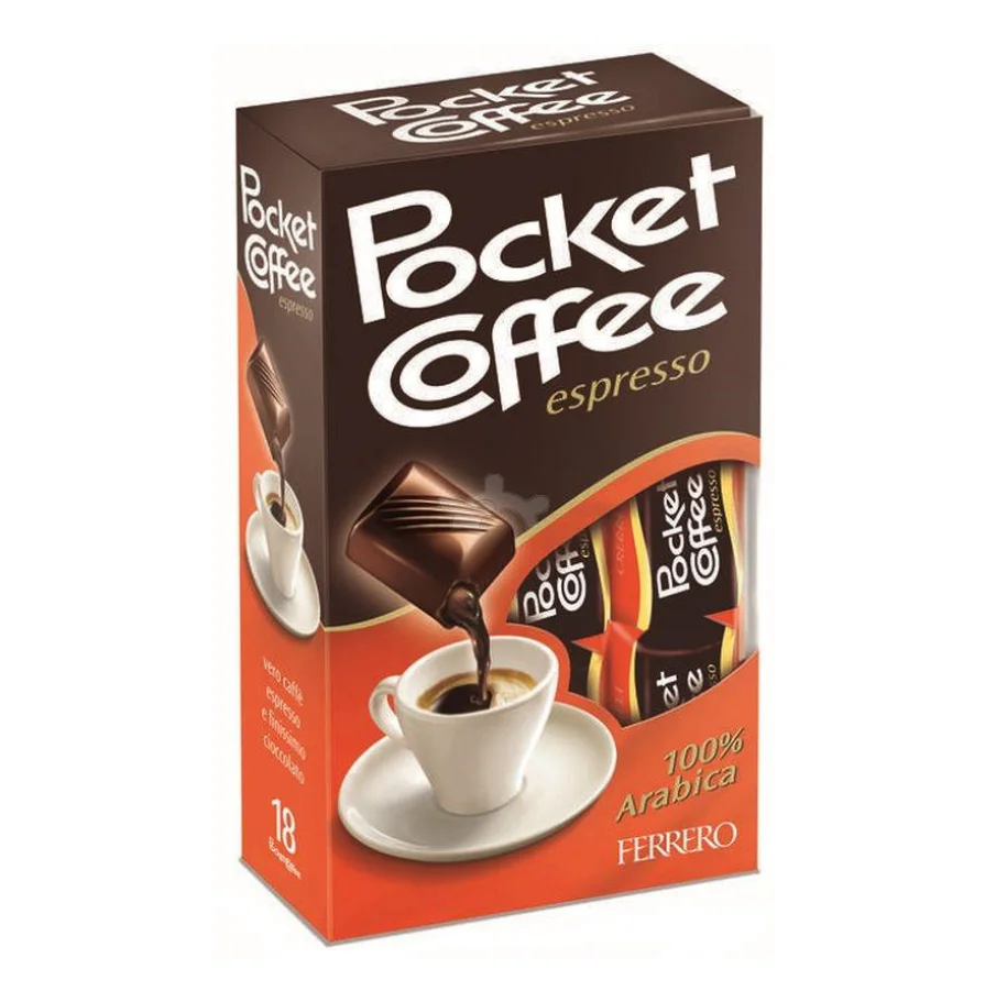  Pocket Coffee , 12er Pack (12 x 5 Stück Packung