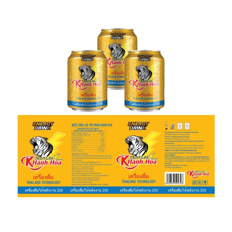 Binh Minh Prime Energy Drink Vietnamese Soft Drinks Drink Technology