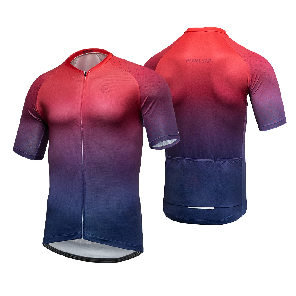 2025 Custom Brand Comfort Fit Mesh Anti-Wrinkle Cycling Jersey