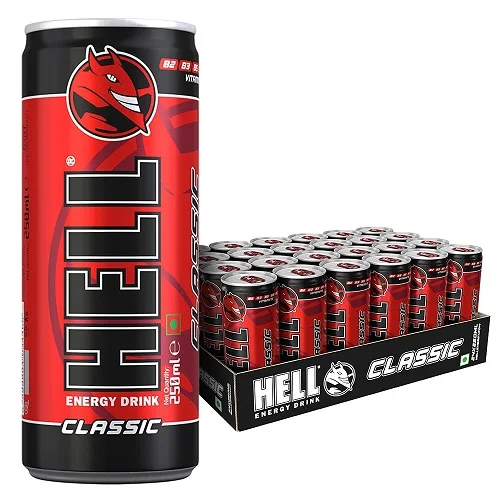 Hell Energy Drinks Black Cherry 250ml 24pcs Buy Hell Strong Focus