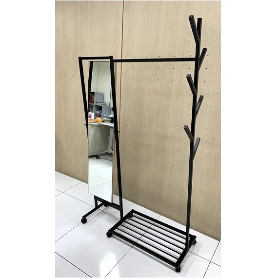 Coat Rack With Dressing Mirror Buy Factory High Quality Metal Coat