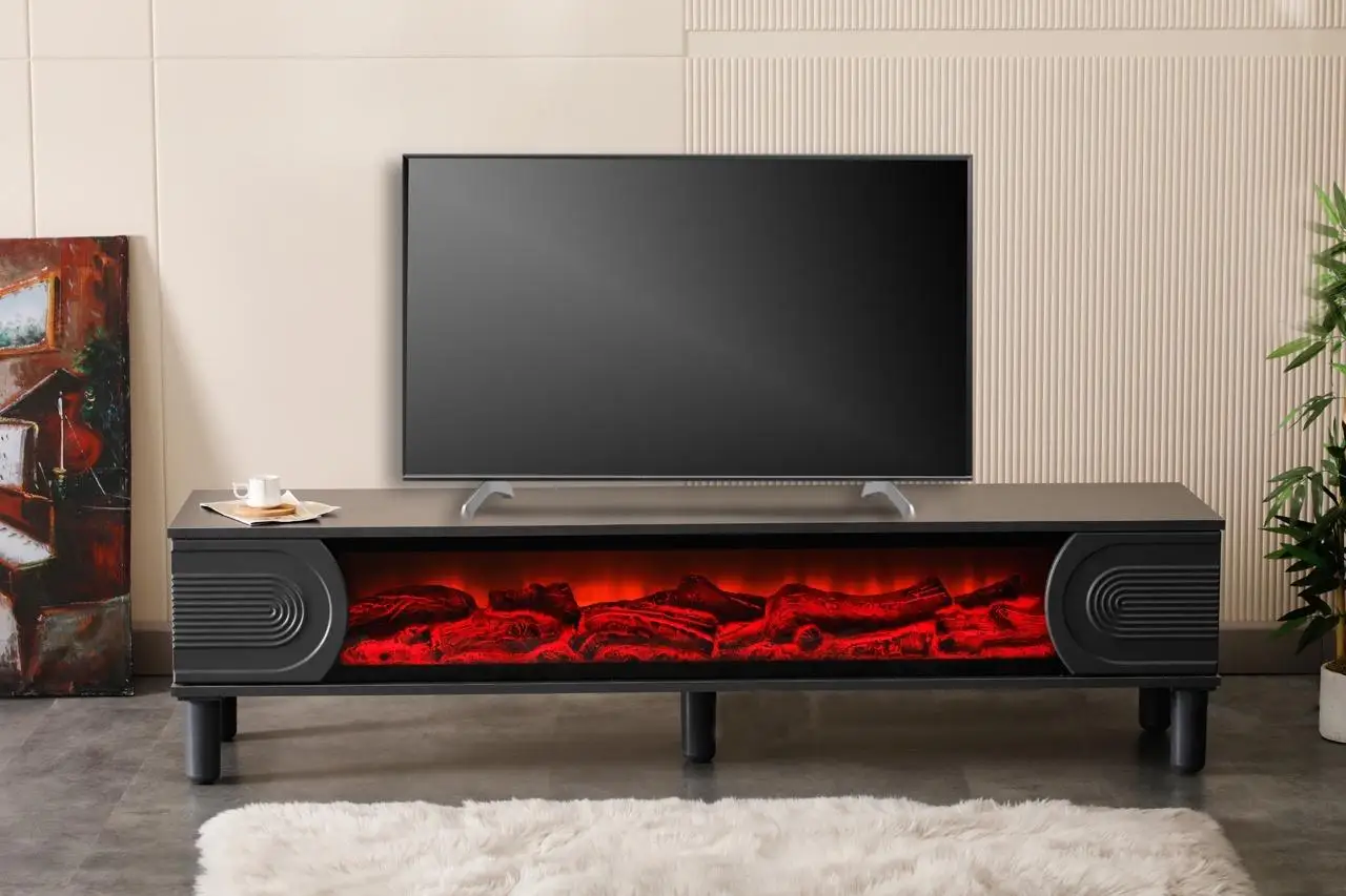 Elegant European Style TV Unit Beautifully Designed Living Room Furniture Bedroom Outdoor Warehouse Workshop Hospital