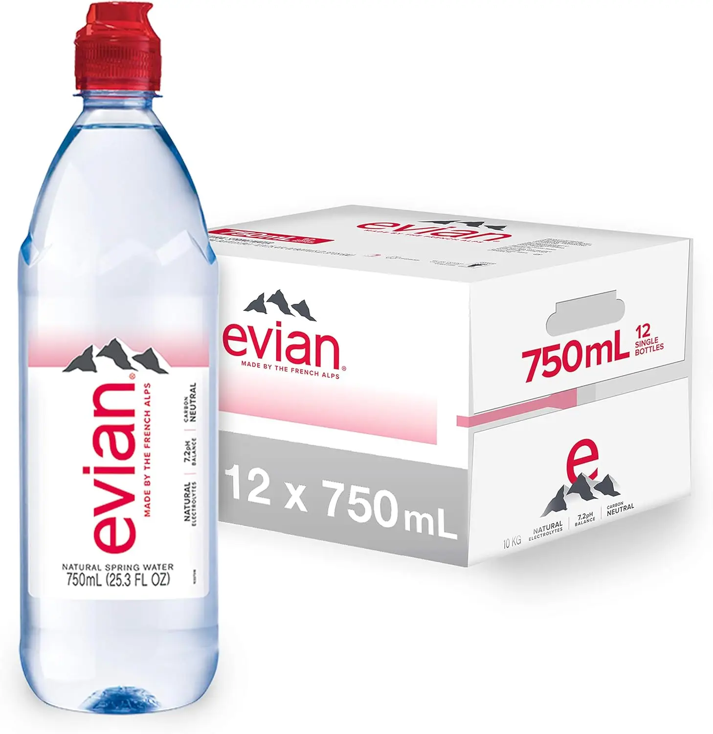 Evian Natural Spring Water (1.5l / 12pk),Prices For Evian Wholesale