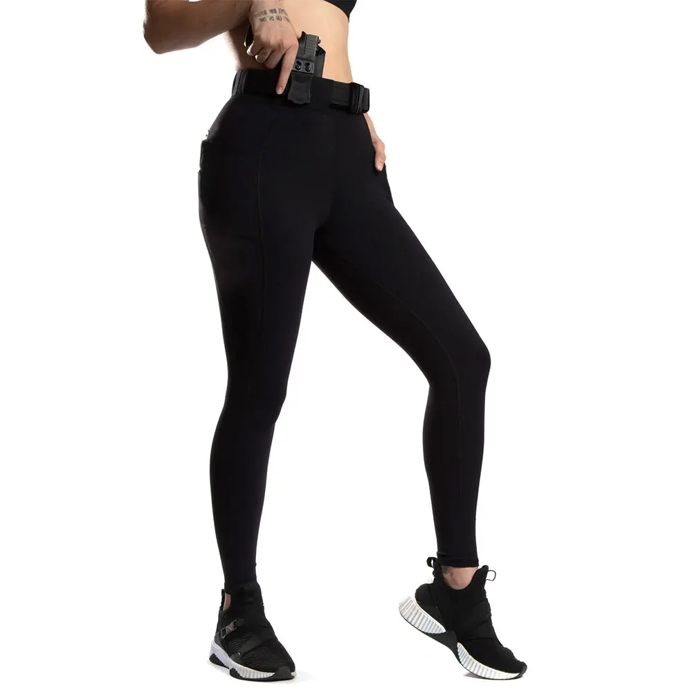 Nylon Spandex Tactical Holster Concealed Carry Woman Legging Wholesales