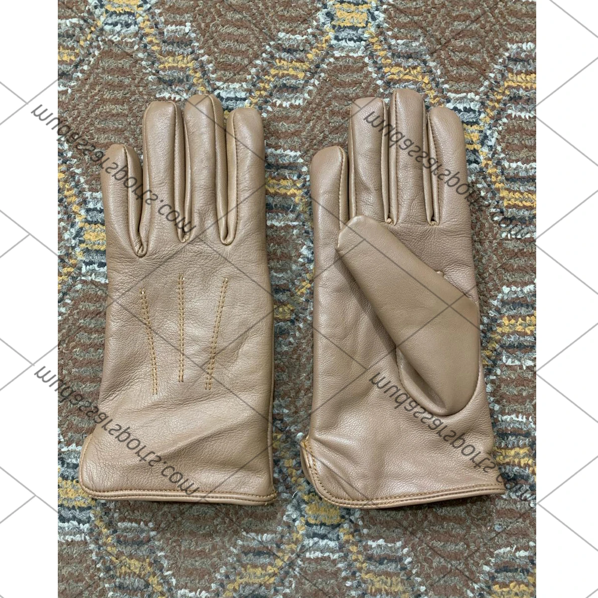 Высококачественные водонепроницаемые уличные кожаные перчатки