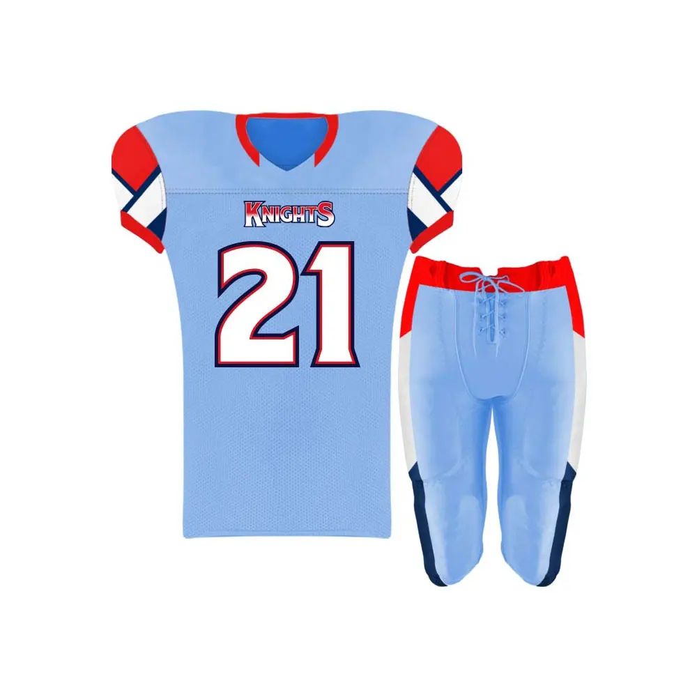 Customized American Football Uniforms For Sports Competition 7 On 7