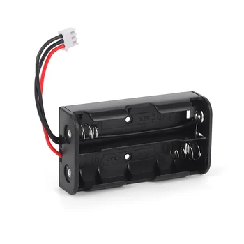 Three wire 18650 battery box for drone: ABS material, high temperature resistant 2 slots