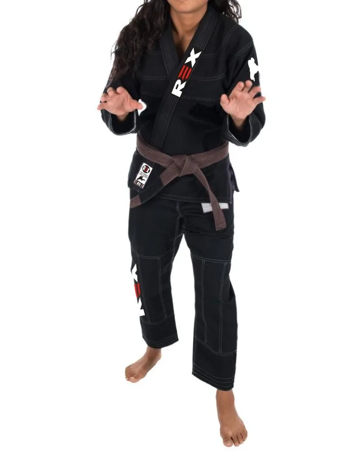 Latest 2023 Model Rex Black Bjj Gi Jiujitsu Martial Art Uniform