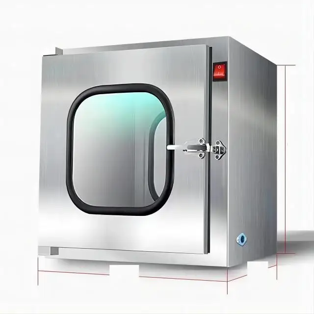 Clean Room Pass Box external door Stainless steel 304 dynamic pass box