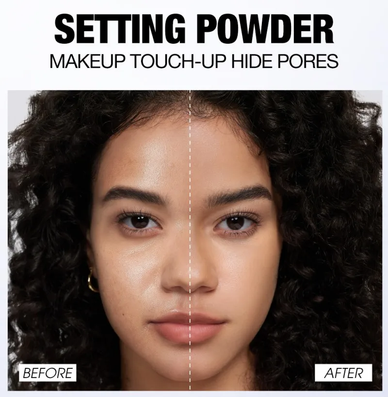 O.TWO.O 2025  3-in-1 Delicate Lightweight Loose  Powder Long Lasting Oil Control Face Makeup Wholesale