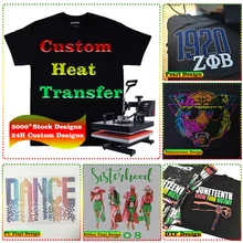 Custom Ready to Press Sublimation Transfers (for svg pdf png & jpeg files) Heat Press Transfers Tumbler Sublimation Prints