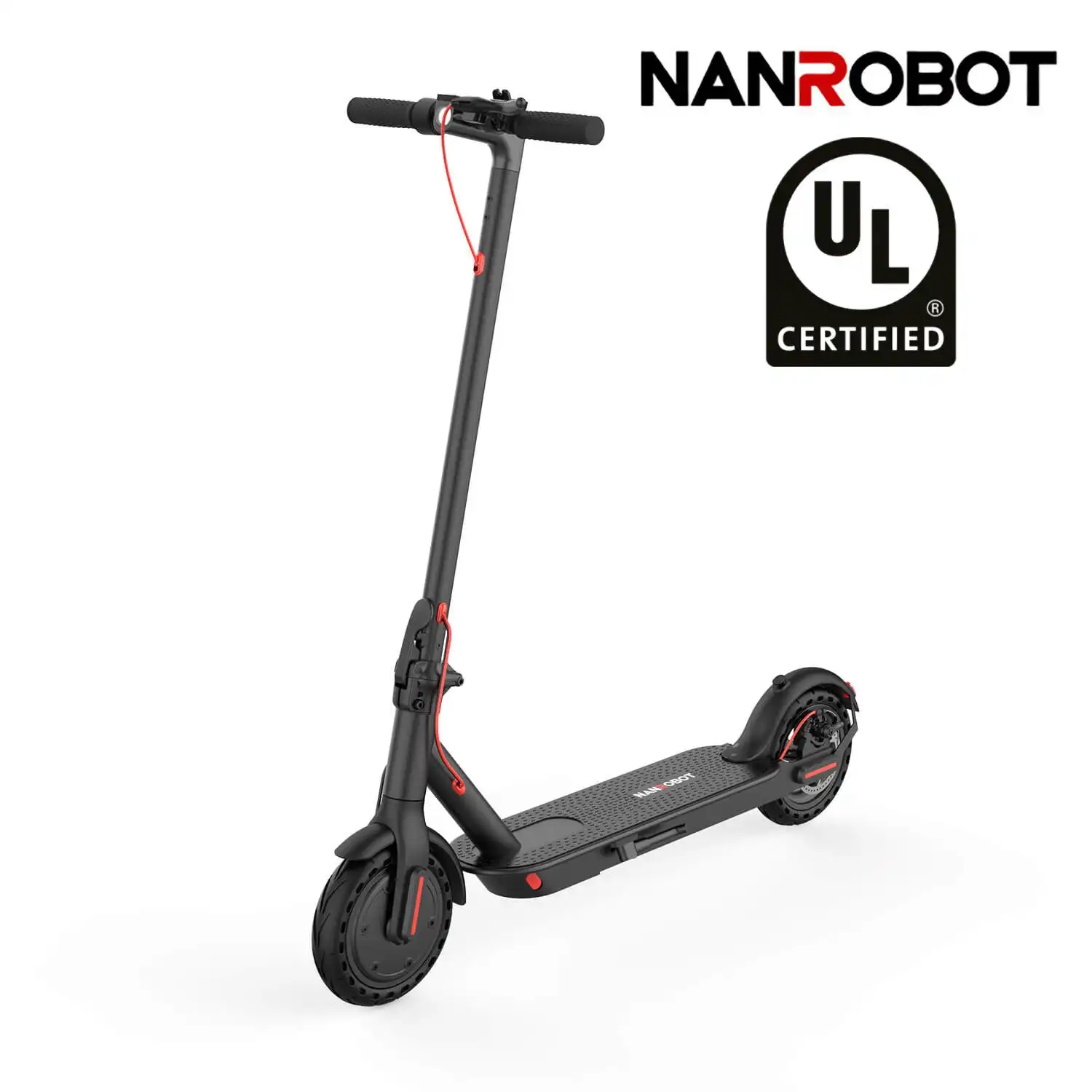 For NANROBOT H1 Dual Drive Two-Wheel Electric Scooter 10 Inch Wheel 1000W Motor Power 65km/h Max Speed 120kg Max Load Dual