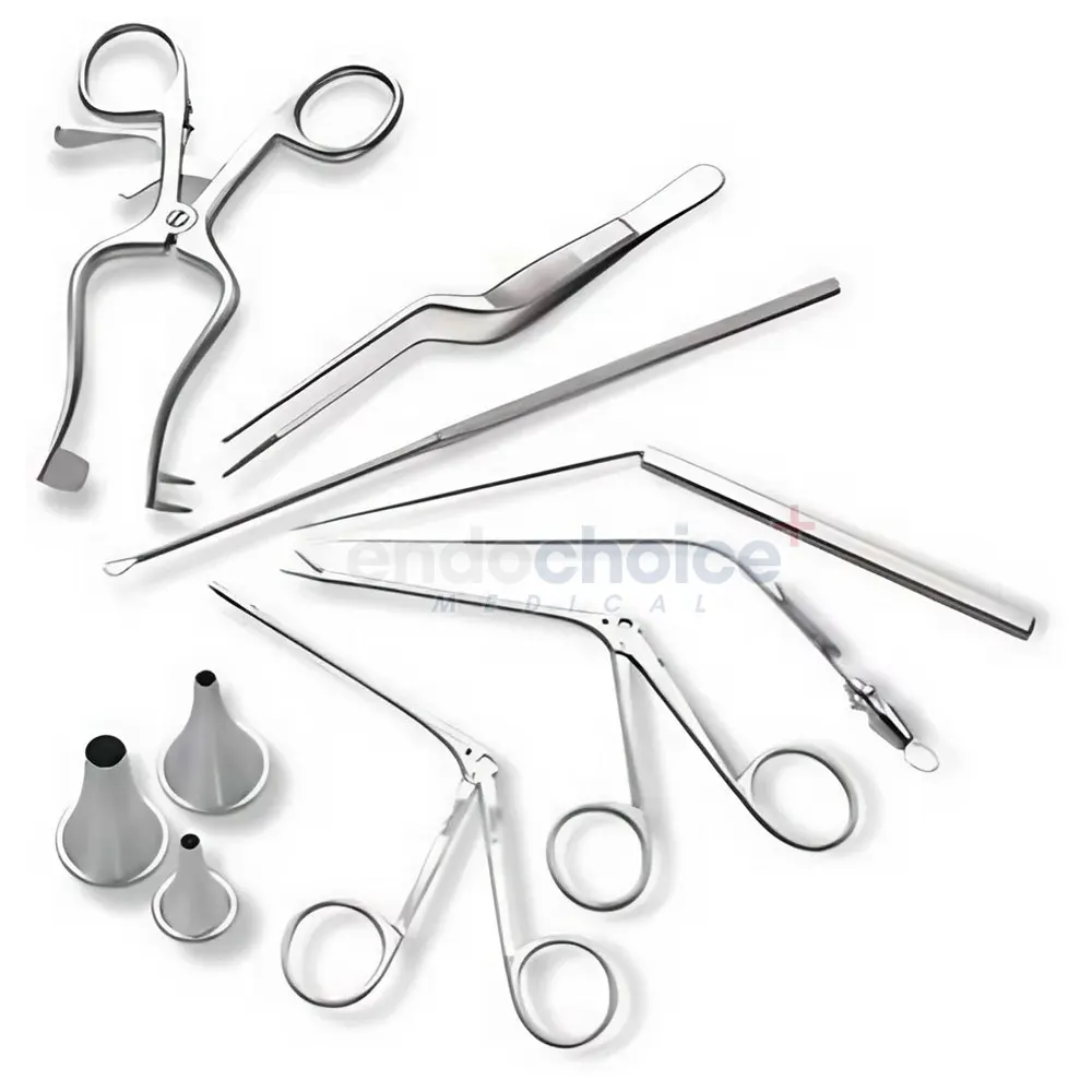 Professional Basic ENT Instrument Set for ENT Surgical Procedures ...