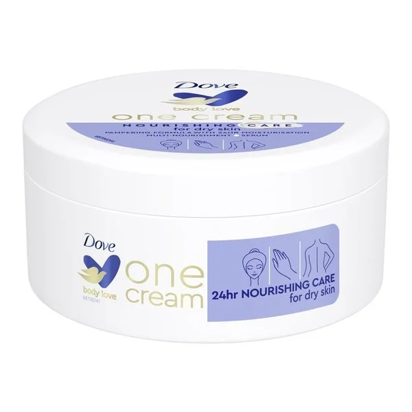 Dove Face,Hand & Body Cream One Light Moisturizing Care For All Skin