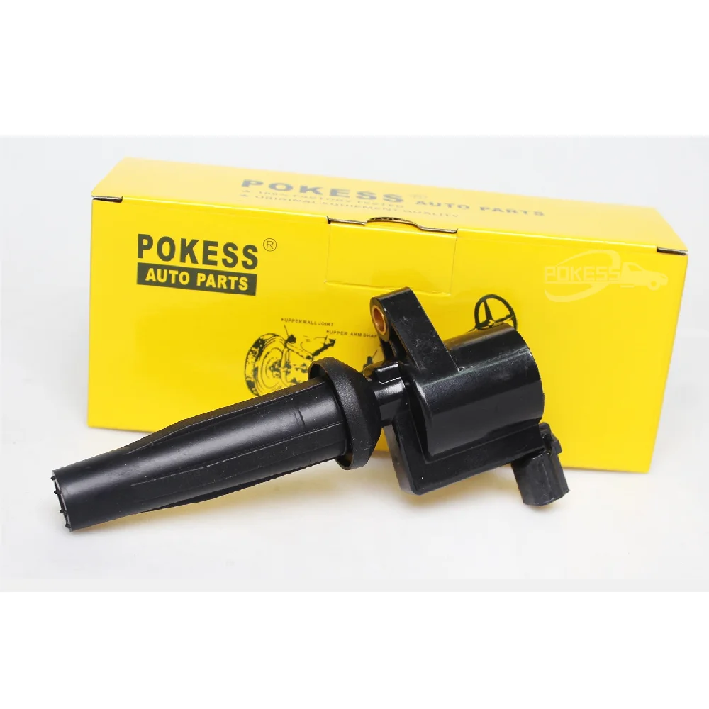 POKESS Auto Engine Parts 4M5Z12029BX AM5E12A366AA Ignition Coil for Fo... — 3