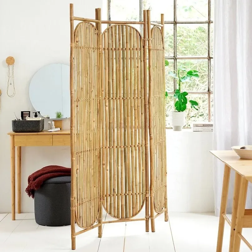 Movable office partitions cheap price folding bamboo private wall panel used for room dividers