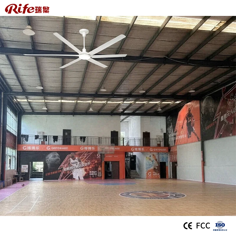Ceiling Fan, HVLS, 220 V, Steel - detail 12