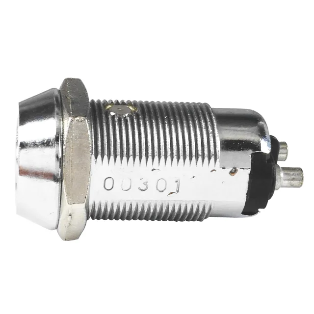 Secure 19mm Tubular Key Lock Cylinder Magnetic Door Lock Made of Zinc Alloy for Electrical Switch Access