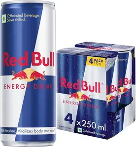 8 Pack Bulk Packaging for Energy Drink 4 oz & 12 oz Can 250ml-250ml France 24-Month Shelf Life