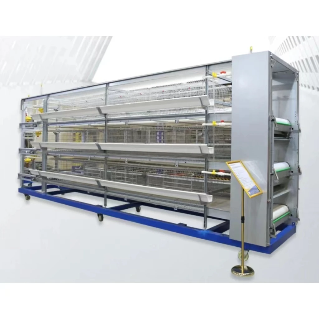 Automatic Chicken Layer Cage Modern Design H Type Automatic Egg Poultry ...