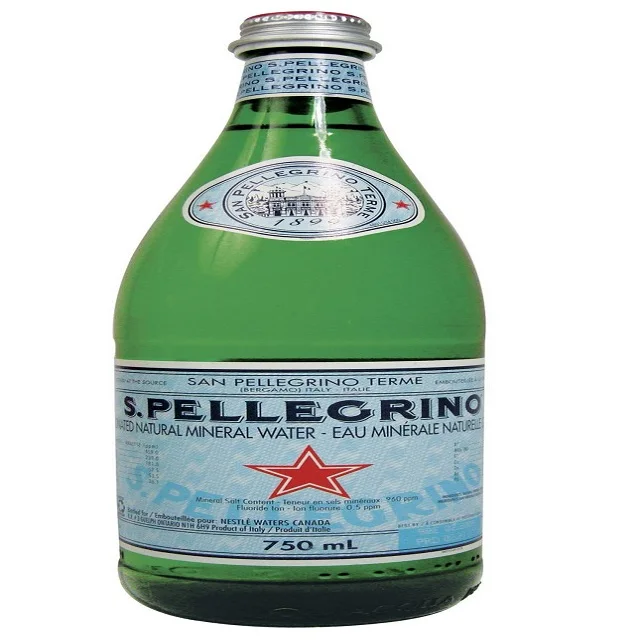 San Pellegrino Water In Glass Bottle Buy San Pellegrino Evian Water