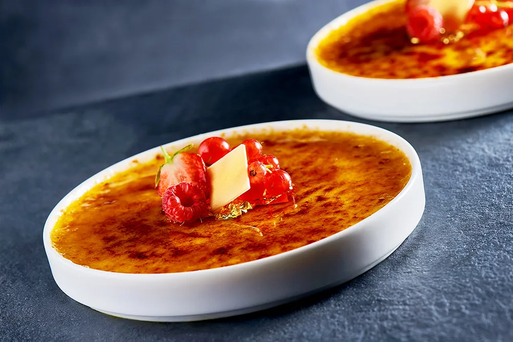 Этикетка crema Catalana