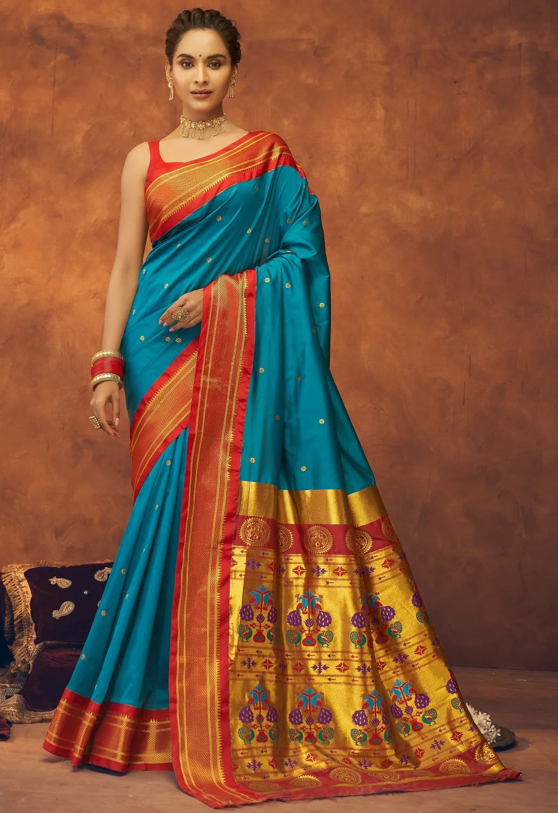 Latest Design Attractive Women Saree For Party Wear At Wholesale Price For Export From India
