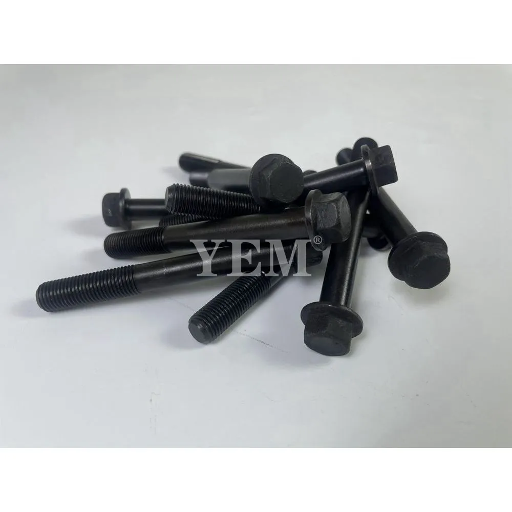V2403 Cylinder Head Screw for Kubota Excavator Industrial Machinery Engine Parts