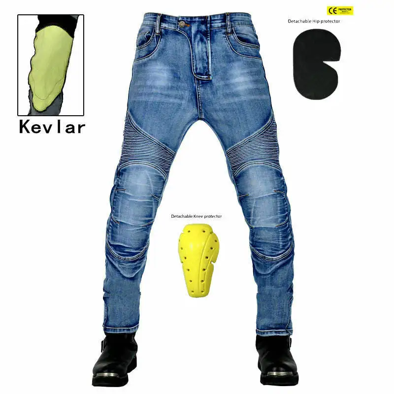 Oem Best Motorcycle Pants For Men Moto Jeans Protective Gear Riding