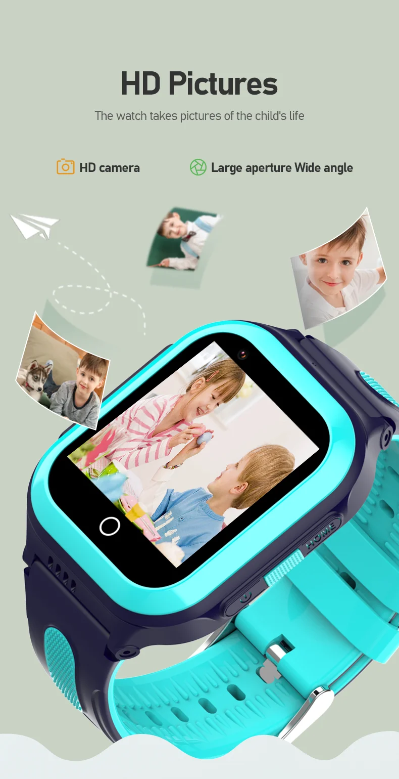 Maxtop Kids Smart Watch with GPS Wifi & Sim Card Touchscreen IP67 Waterproof IOS Operation System Activity Tracker