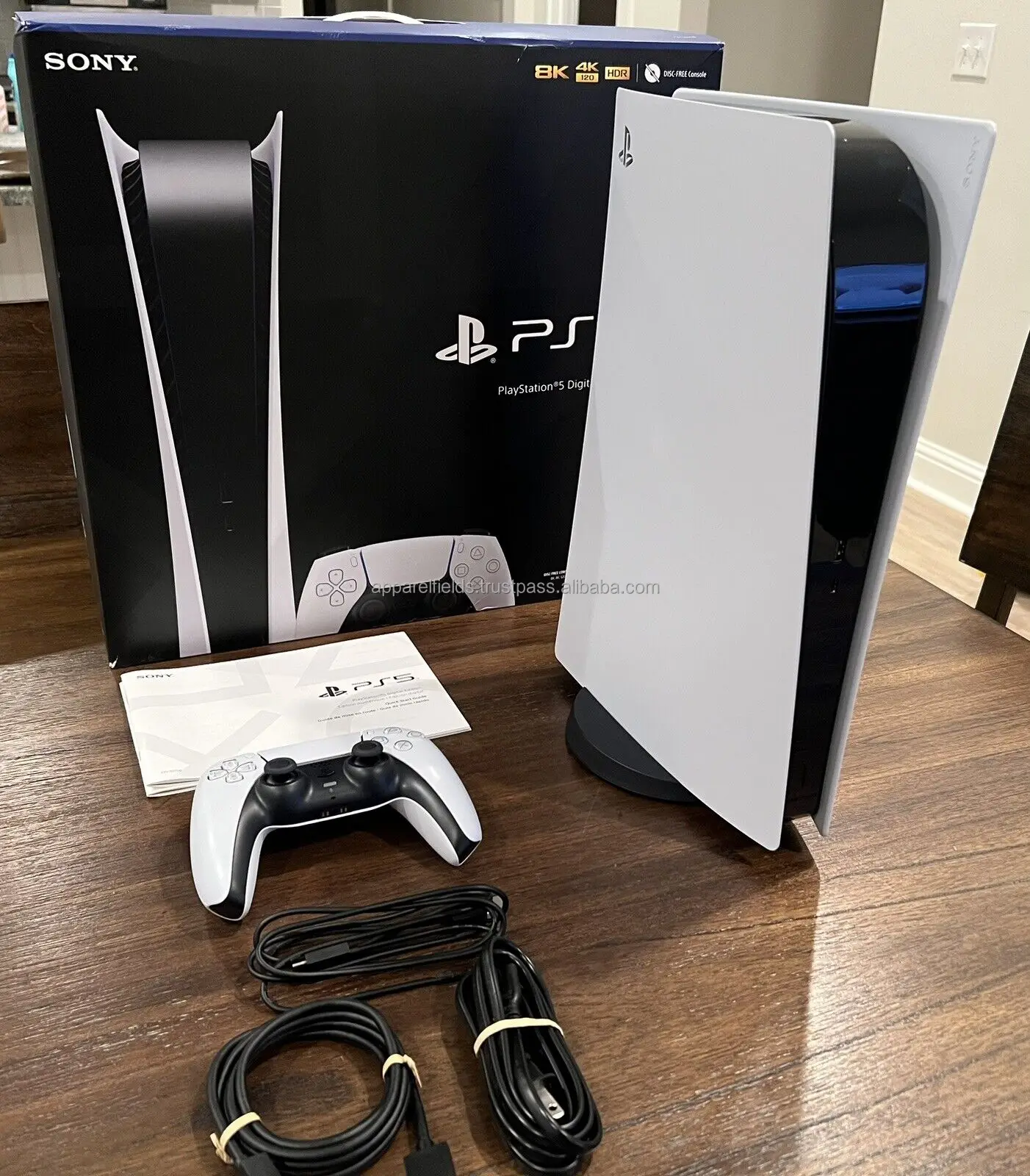 Brand New Playstations 5 Digital Edition Ps5 Console Standard Blu Ray