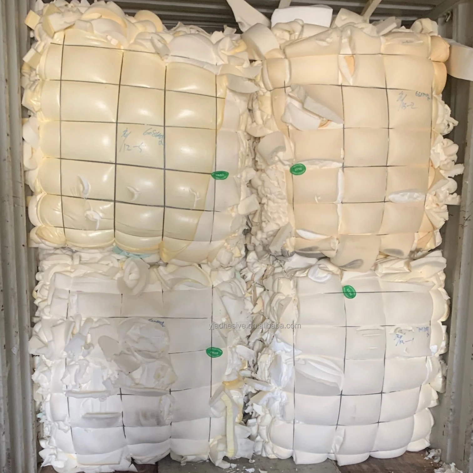 PU TRIM FOAM SCRAP USED for REBONDED PU FOAM in MATTRESS INDUSTRIAL