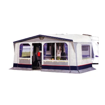 Car Side House Tent Large Family Vehicle Awning Shelter for SUV/MPV Camping with Rooms & Windows
