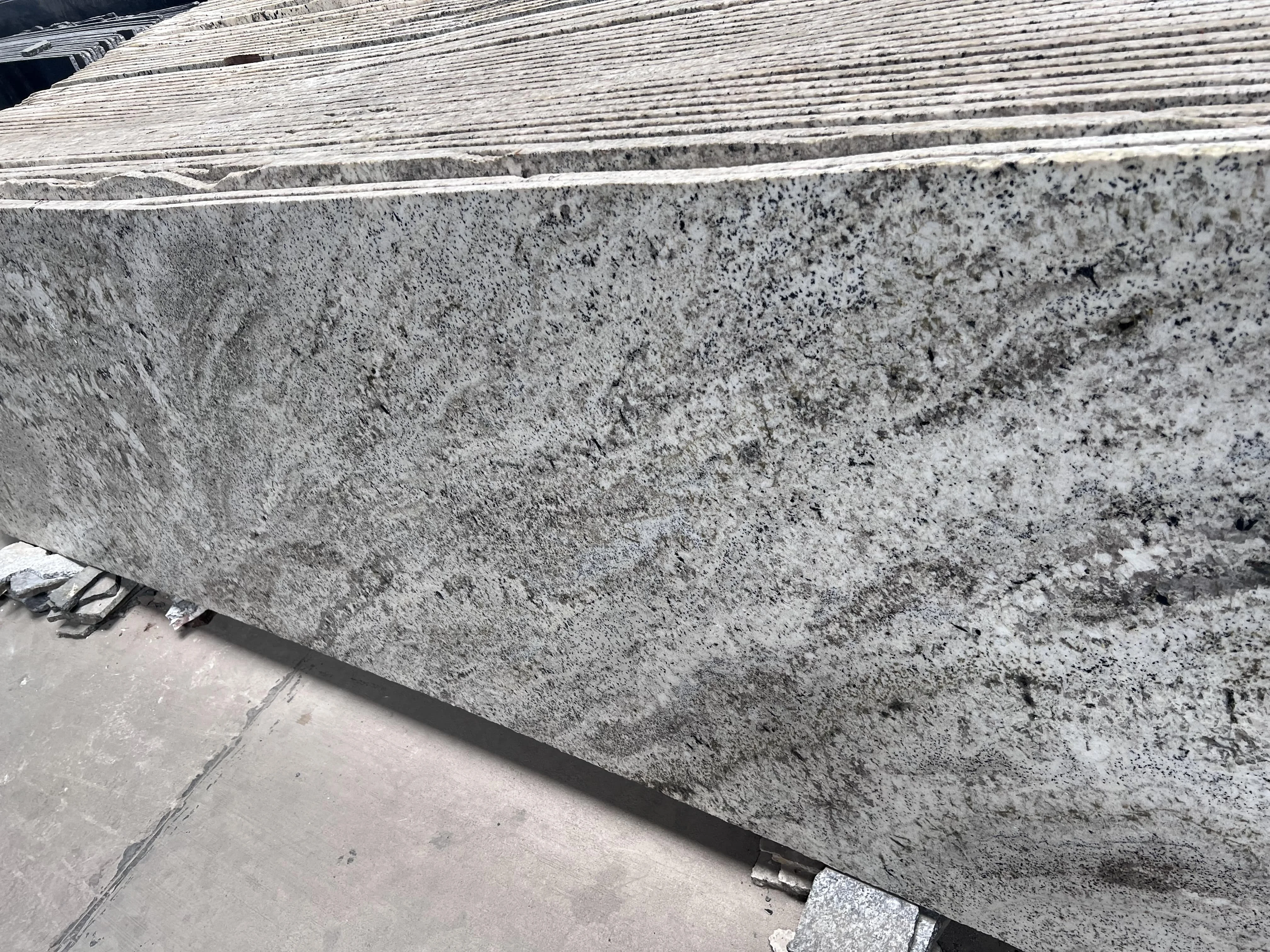 Standard Quality Alaska Grey Marble Slab Natural Stone For Home And ...