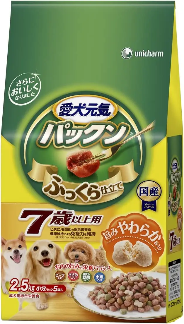 Japan Domestic Manufactured Unicharm Balanced Nutrients Dog Pet Dry