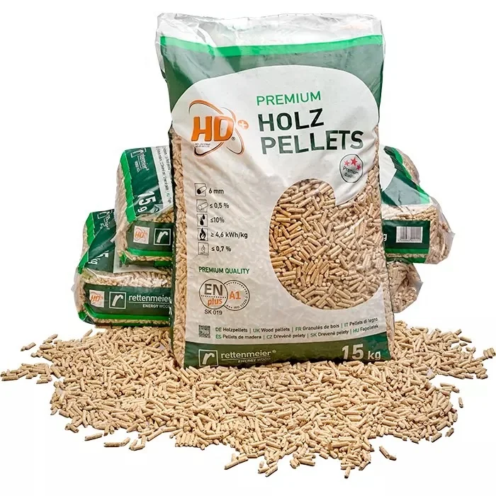 Wood Pellets Germany En Plusa1 6mm/8mm Fir Pine Beech Wood Pellets