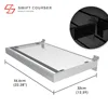 Frame (Chrome Plated) + Acrylic Shelf