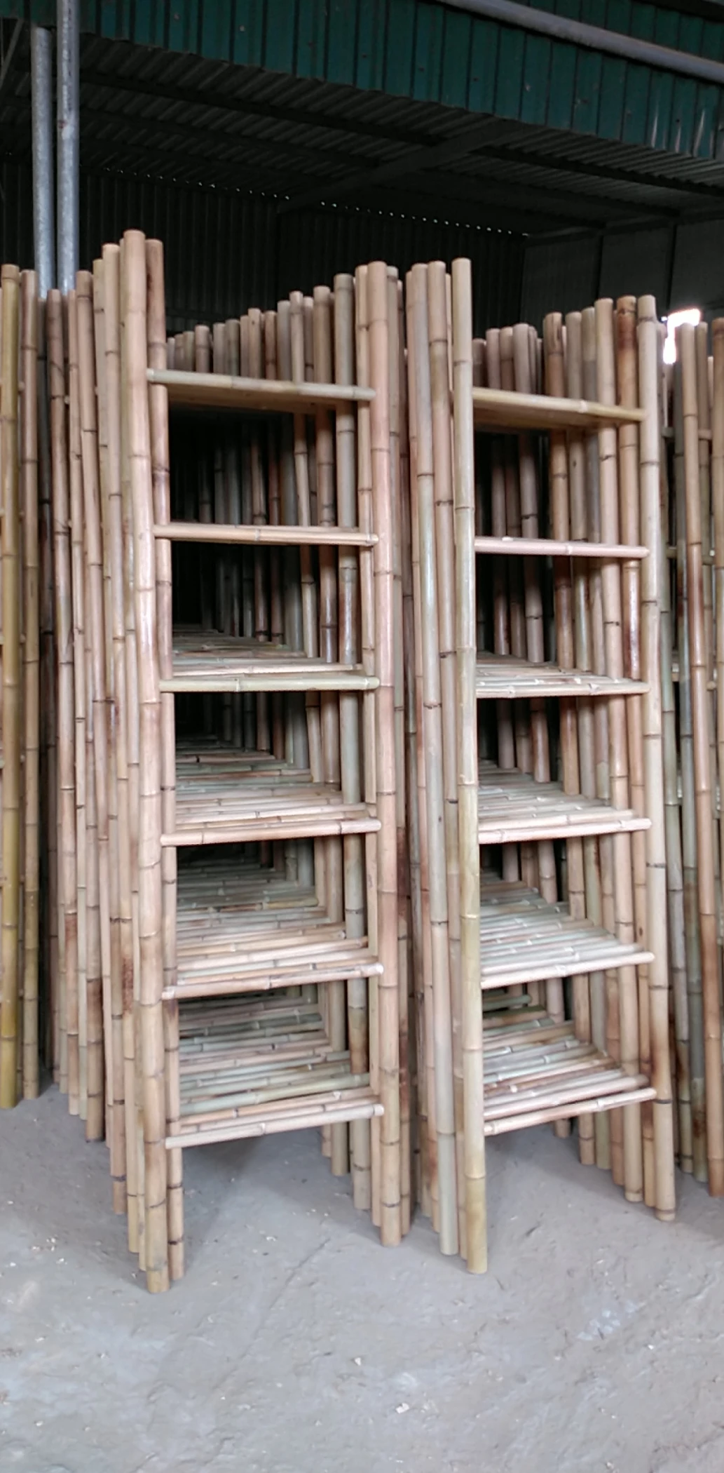 Ready For Export Bamboo Wood Ladder Towel Hanger Leaning Ladders